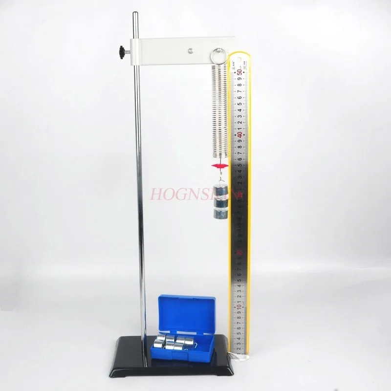 1set Relationship between Spring Elongation and Elasticity Experimental Device Spiral Spring