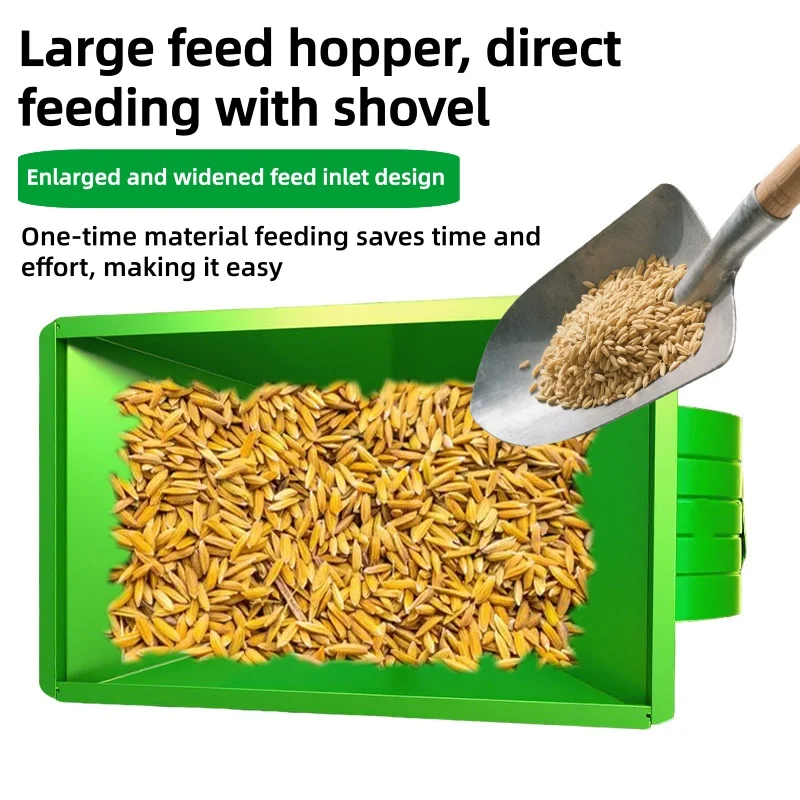 Hand Electric Dual Purpose Grain Windmill Agricultural Rice Wheat Corn Rapeseed Seed Miscellaneous Sorting Equipment Customized