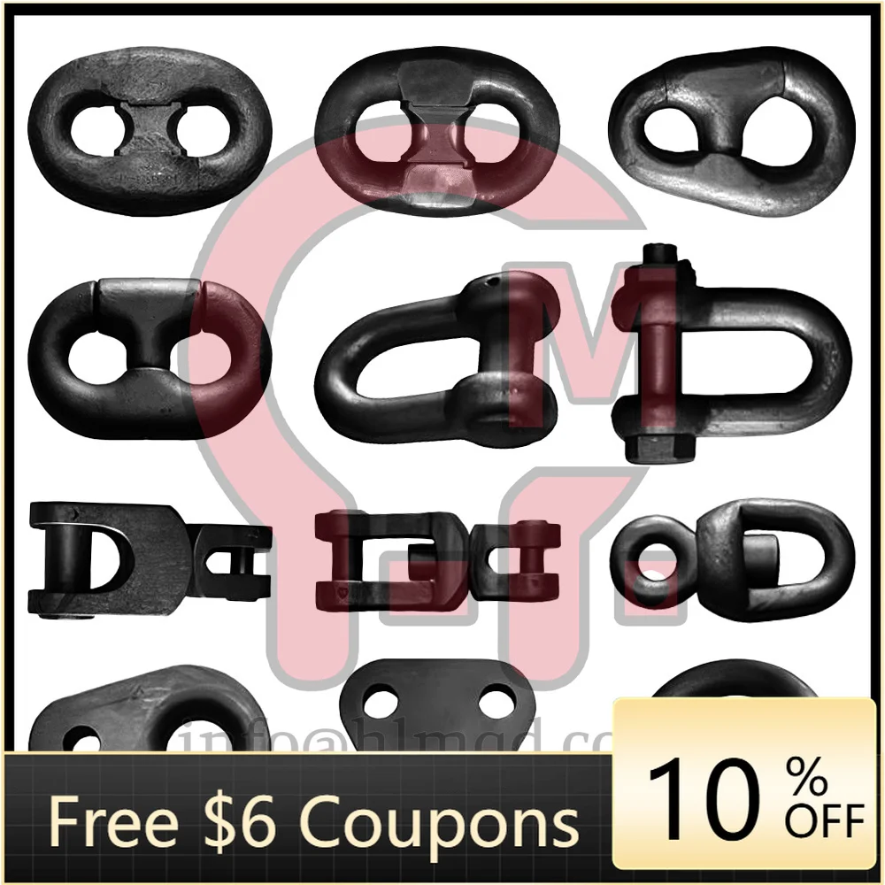 

BBWSTHLM Морское оборудование 19 мм Соединительная клертерская скоба U2 U3 Шпилька Якорь Цепь Стальное кольцо Съемная клергенная скоба