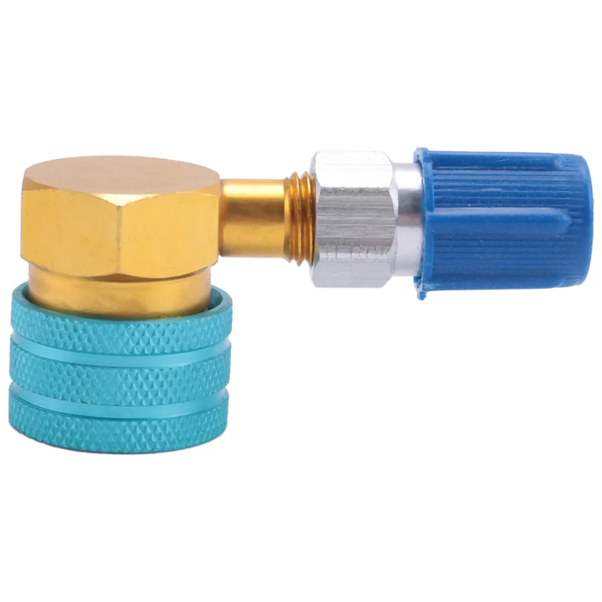 クイックカプラーアダプター,r1234yf-r134a低冷媒,カーエアコンフィッティング,プラスカプラー