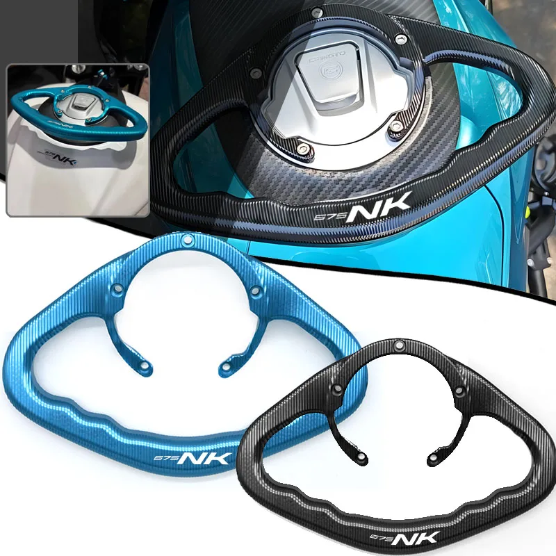 For 675NK CF 675 NK 2025 CF650-11 CNC Motorcycle Passenger Handgrips Hand Grip Tank Grab Bar Handles Armrest