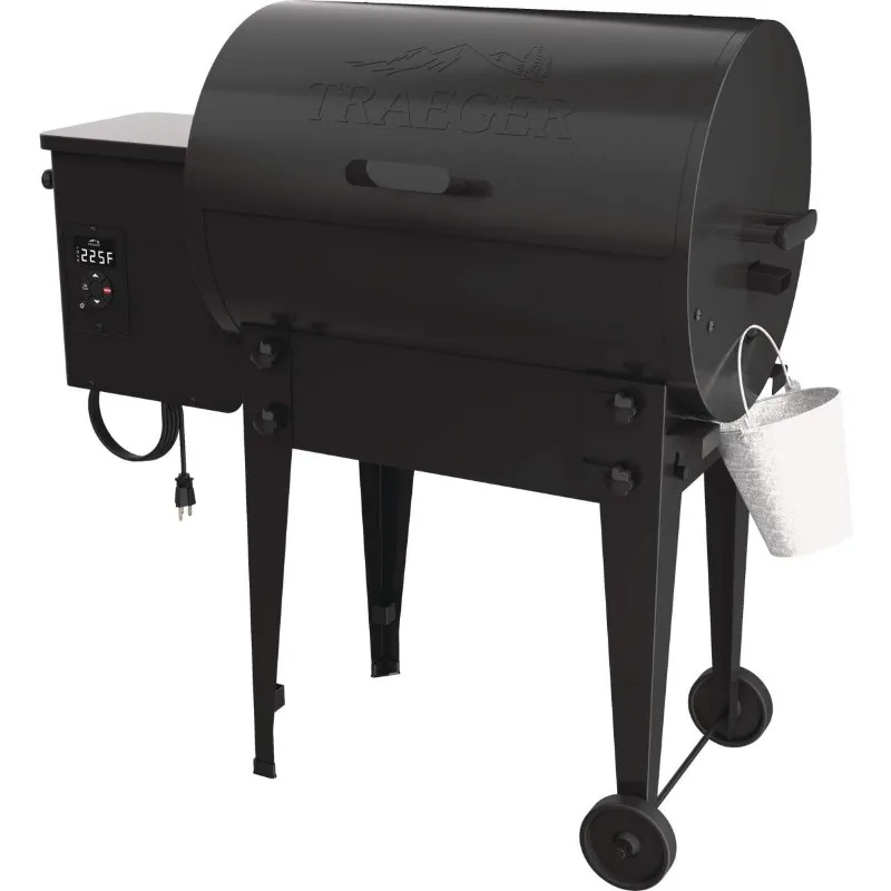 Grills TFB30KLF Tailgater 20 Portable Electric Wood Pellet Grill and Smoker – Foldable Legs, 6-in-1 Versatility