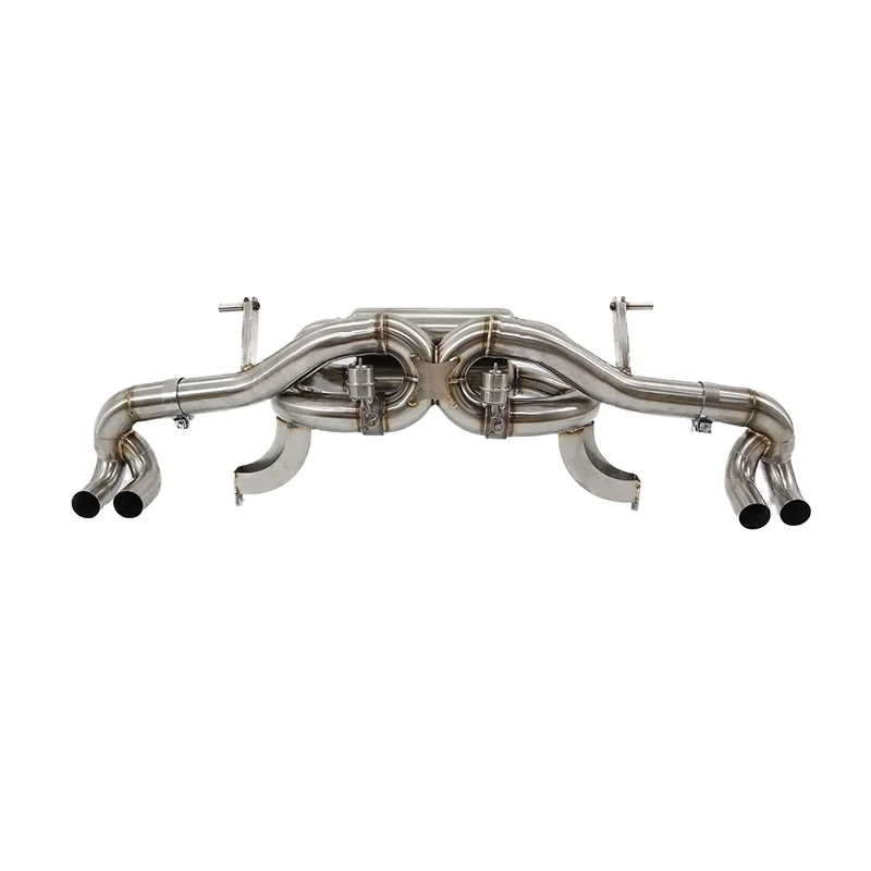 

Выхлоп ING SS304 Catback для 2010+ Lamborghini Gallardo LP550 LP560 5,2 Style LP570 Выхлоп с клапаном