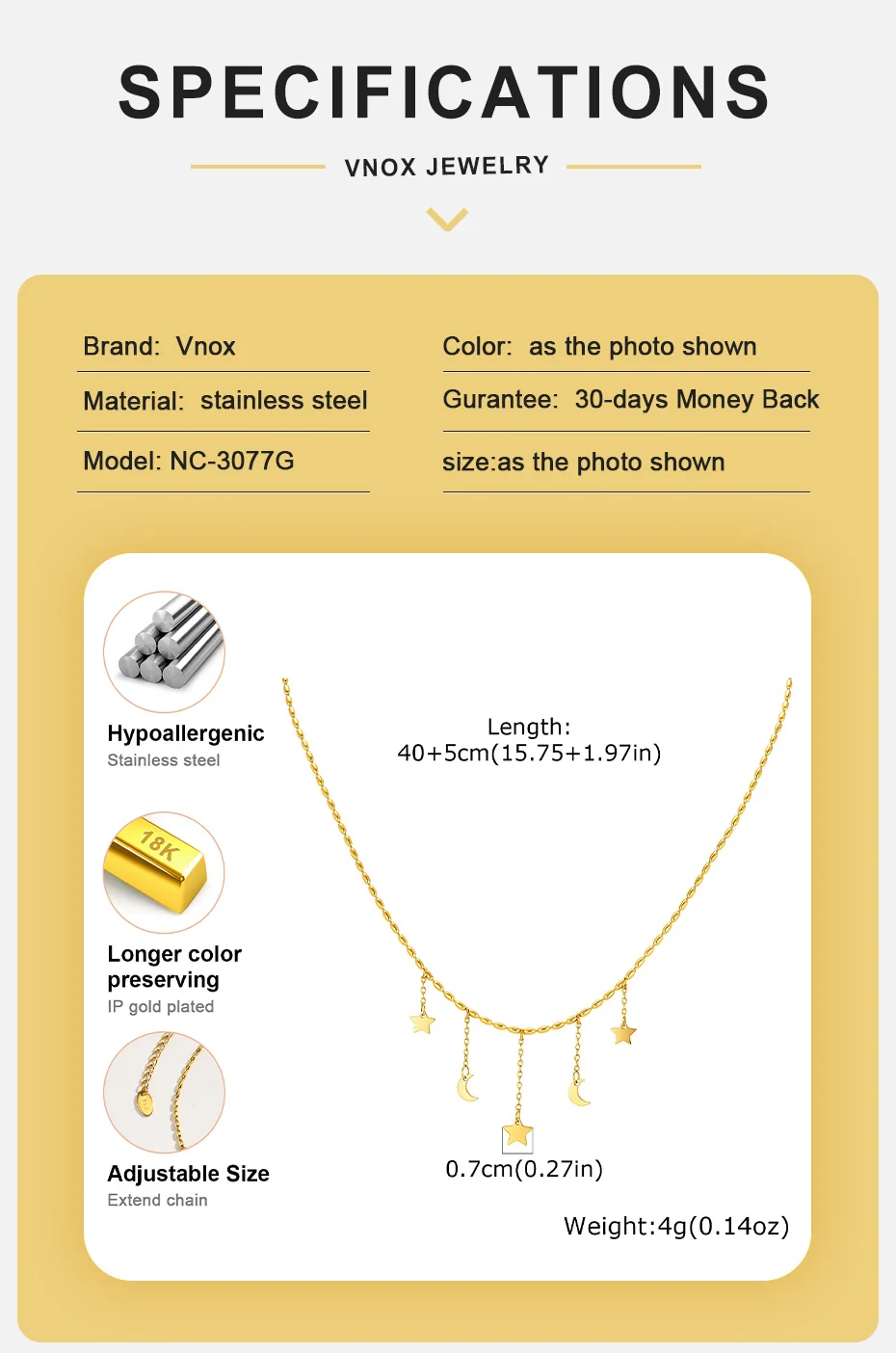 Vnox Zierliche Imitationsperlen-Quasten-Halskette für Damen, vergoldet, mit Schleifen- und Herzanhänger, Tropfen- und runder CZ-Kette, Partyschmuck – Detail 7