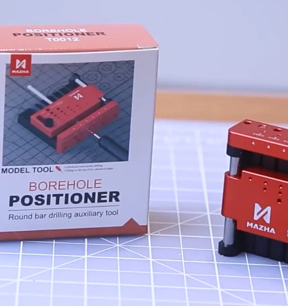 

2025 New T0012 round Rod Center Drilling Fixture Positioner Locator Borehole Model Making Accessories for Hobbyists