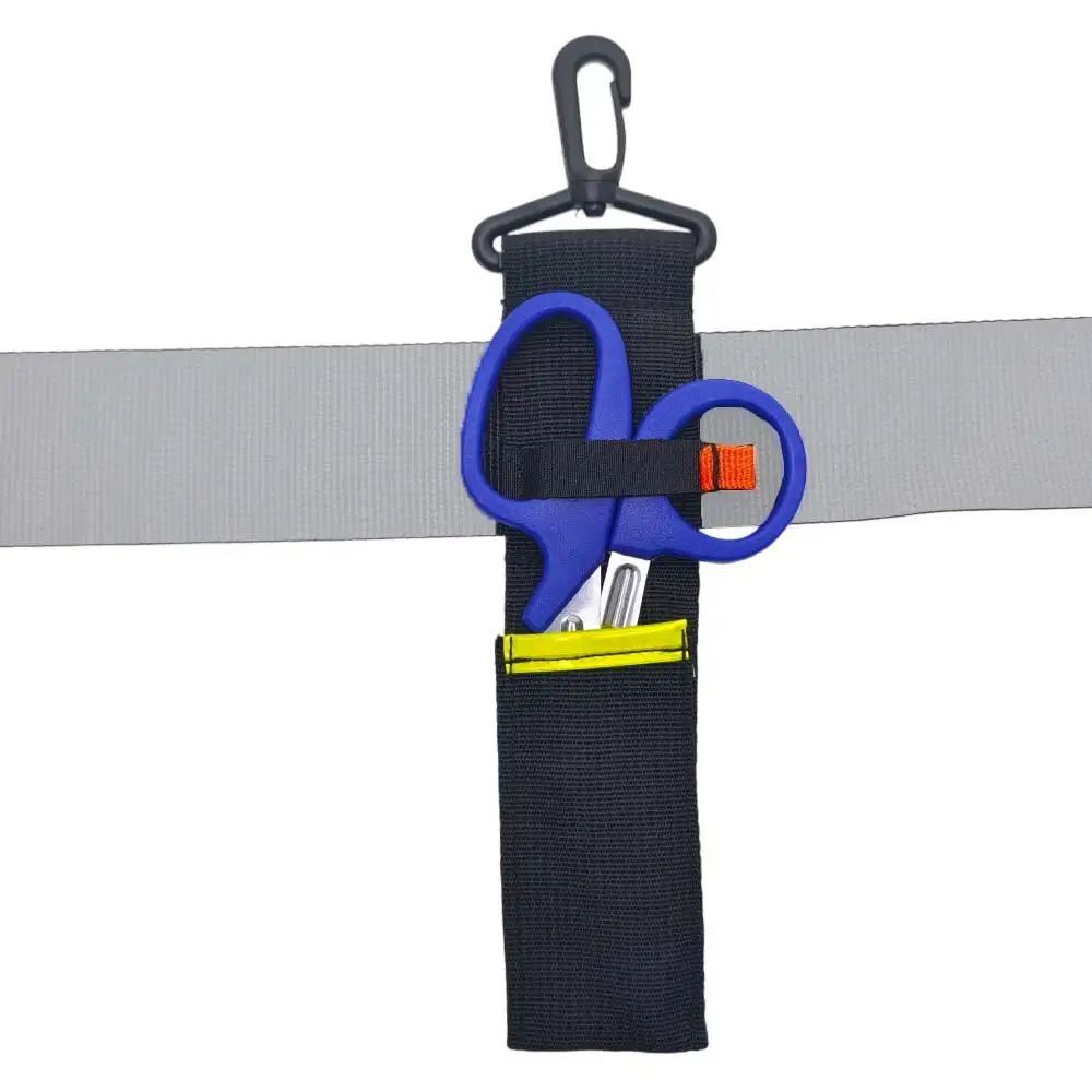 Dive Scissors Stainless Steel with Knife Sheath for Cutting Fishing Nets & Ropes Underwater Diver BCD Belt Scissors view 6