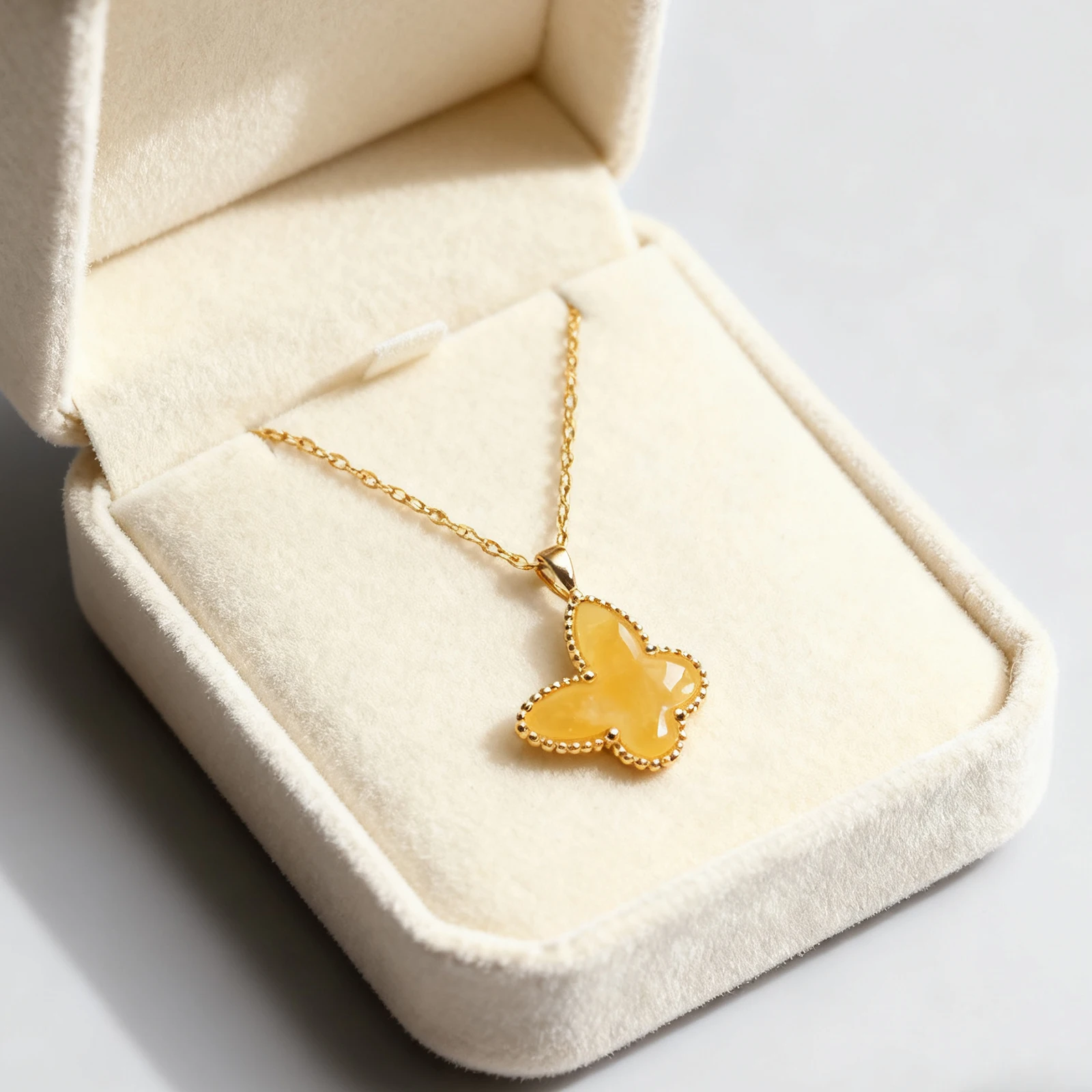 

Women's Leaf Shape Amber Pendant Natural Baltic Amber Necklace Sterling Silver Rose Gold Plated Gift for Her RomanticLoveJewelry