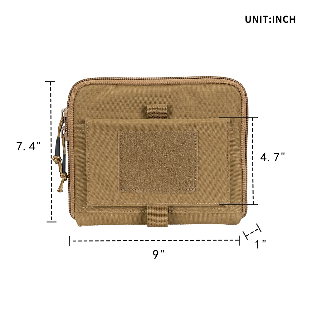 Imagem -02 - Excelente Elite Spanker Tactical Edc Pouch Molle Tool Bolsa Bolsa de Cintura Caça Primeiros Socorros Bolsas