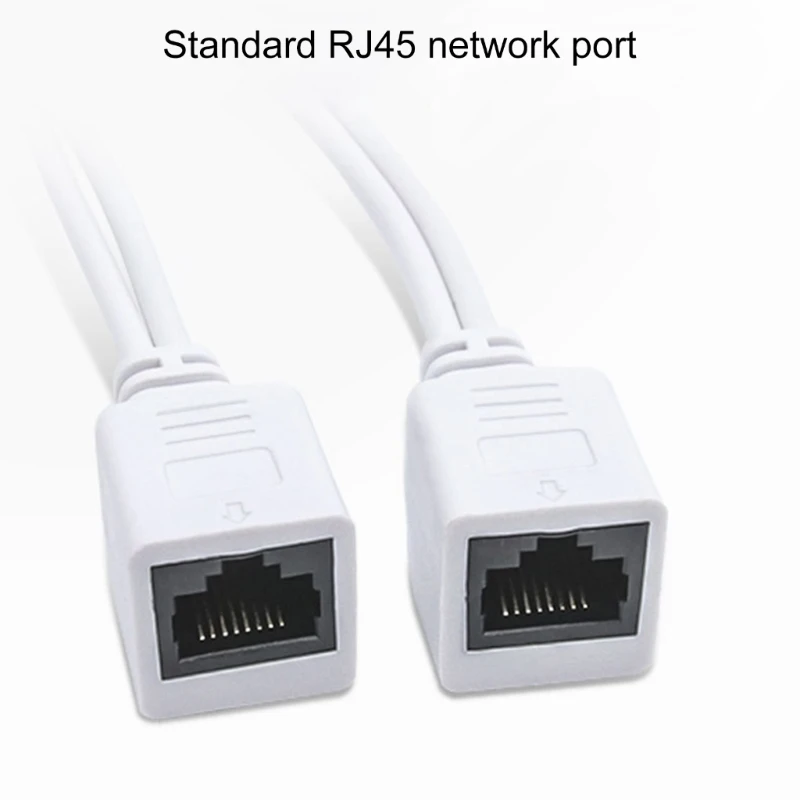 Passive PoE Injector and PoE Splitter with DC5.5x2.1 mm RJ45 Connectors image 4