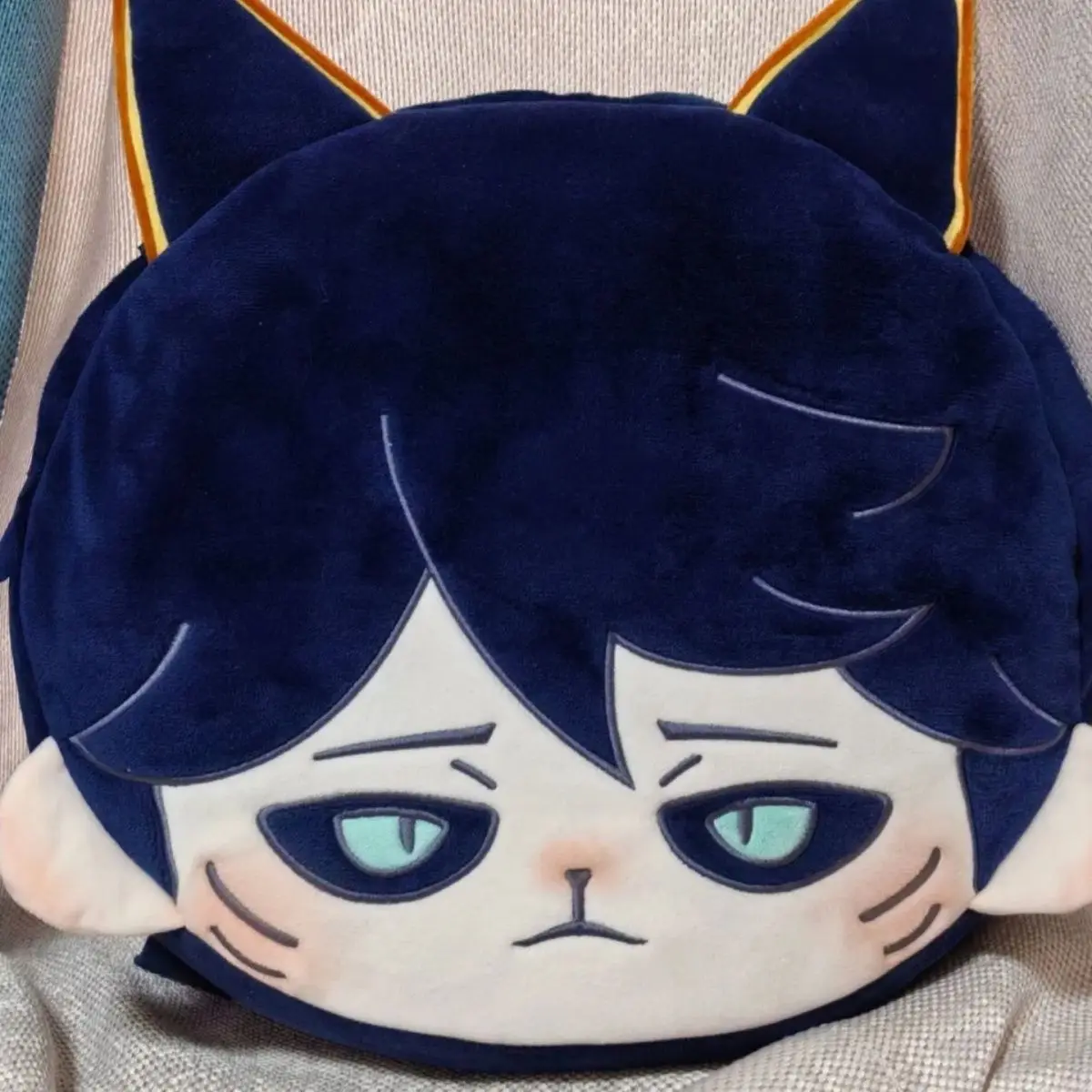 

Anime Game Identity V Hermit Kawaii Face Cosplay Soft Backpack Lolita Girl Itabag Cartoon Funny Props Fans Collection Decor Gift