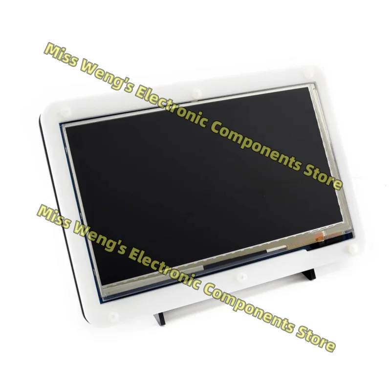 Acrylic shell black and white shell suitable for 7-inch C model display screen with slight snow 7-inch black and white casing