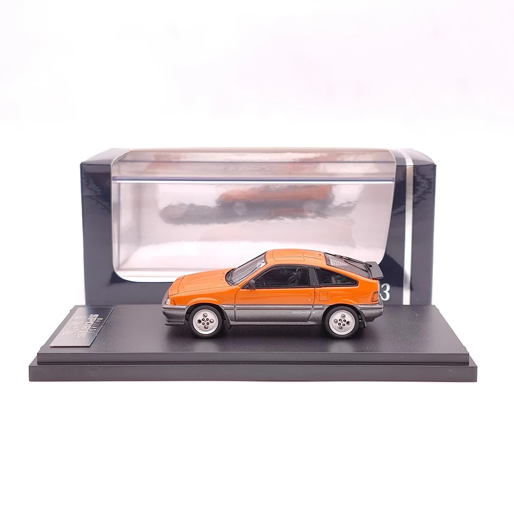 Mark43 1:43 Ballade Sports CR-X Si AS Customized Orange PM4384P Resin Model Toys Car Limited Collection