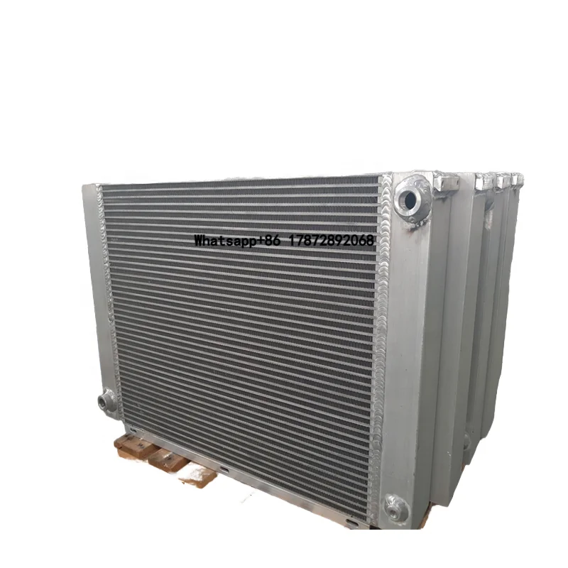 

Customized Aluminum Generator Oil Cooler Radiator Engine Core Components Bar Plate Design New Condition Competitive Price Made