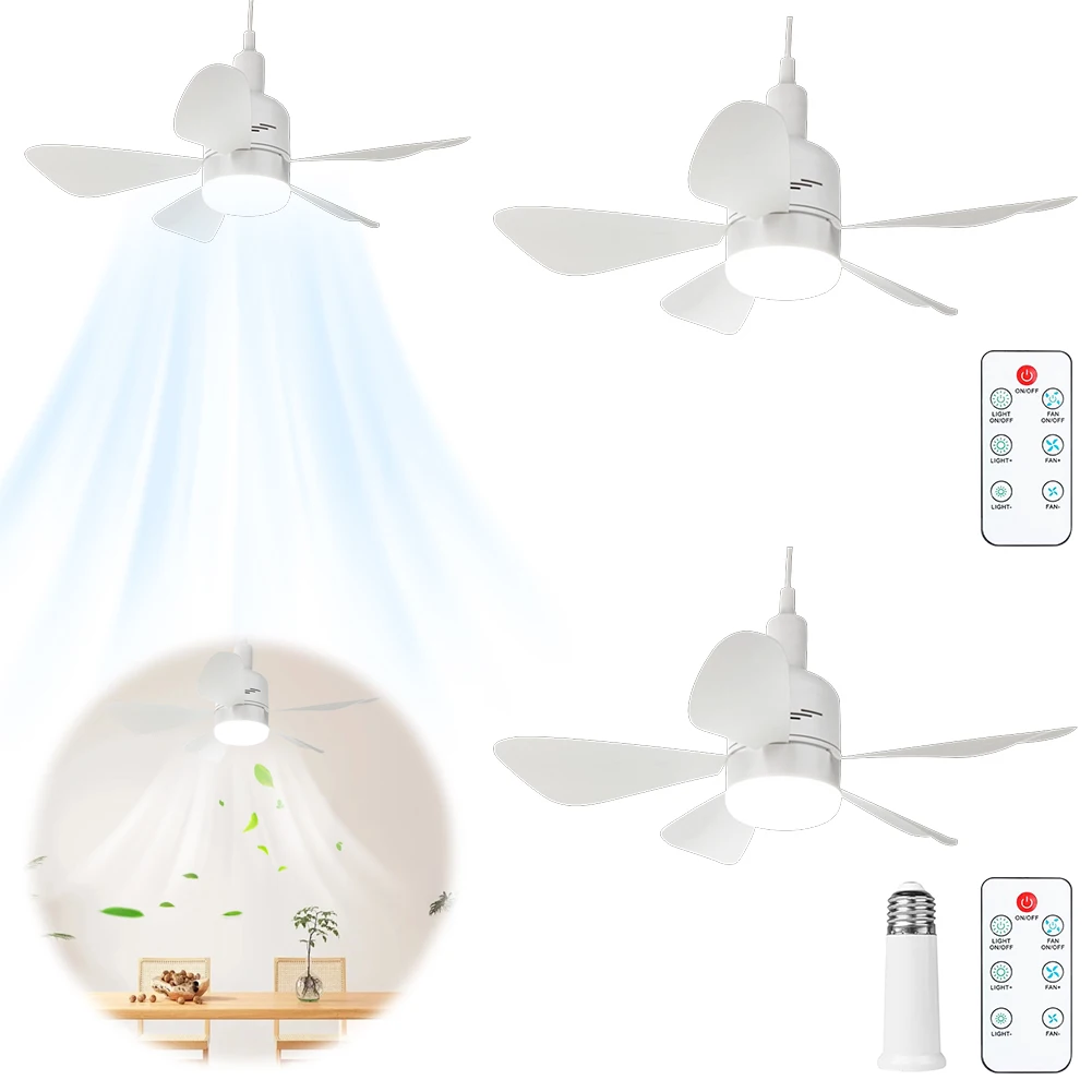 

Ceiling Fan with LED Light Remote Control Modern Ceiling Fan for Kitchen Bedroom Basement Dining Living Room