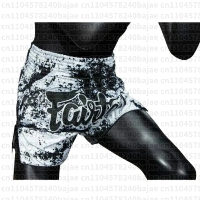 Thai Boxing Shorts for Adult Men and Women Kid- Boxing Training and Muay Thai Fighting Exercise Shorts