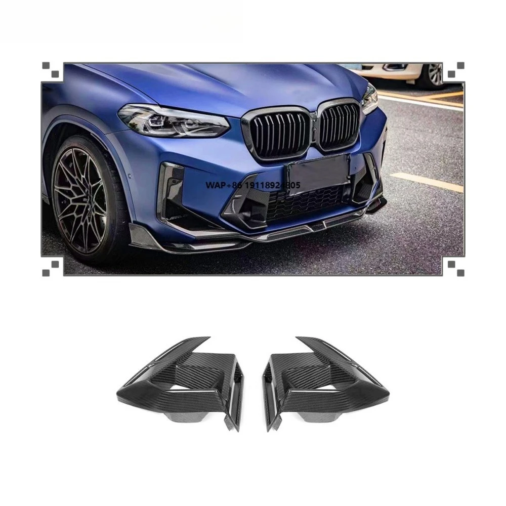 Prepreg Dry Carbon X3M F97 Front Bumper Side Air Intake Grille for 2022-2023