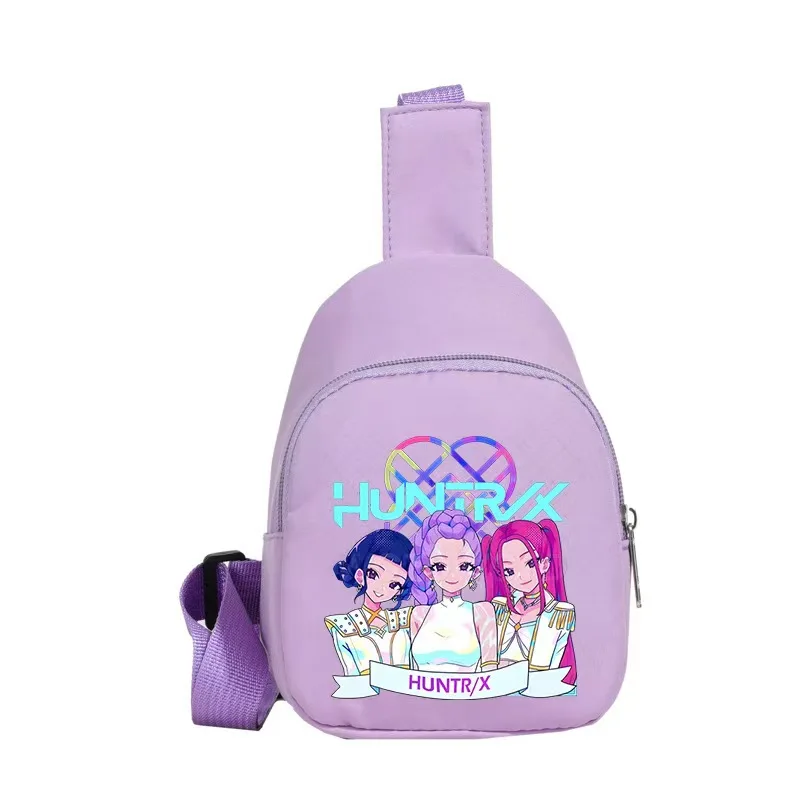 الأطفال حقيبة صدر للرجال K-Pop شيطان الصيادين حقيبة ساع حقيبة كتف الطفل هدايا الاطفال هدايا أطفال صغيرة لطيف المحافظ وحقائب اليد