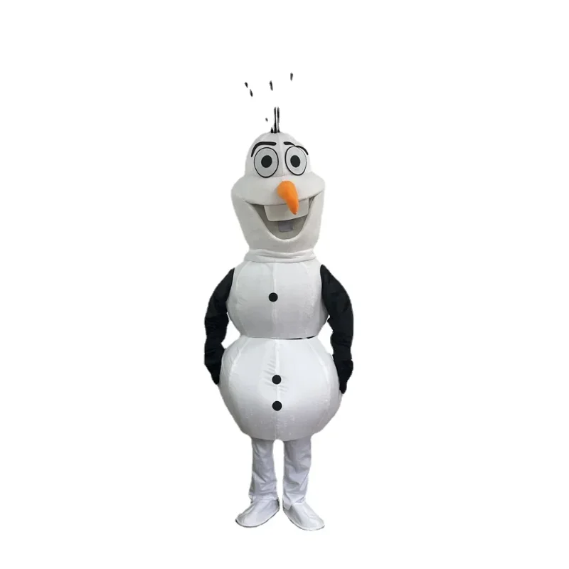 

[Disney] Cosplay Frozen Snow man Olaf character costume Mascot Advertising Costume Fancy Dress Party Animal carnival props gift