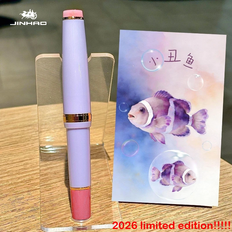 2026 Limited Edition Colors! JINHAO 82 MINI Acrylic Fountain Pen EF/F/M Mix Color Customized Stationery School Office Supplies