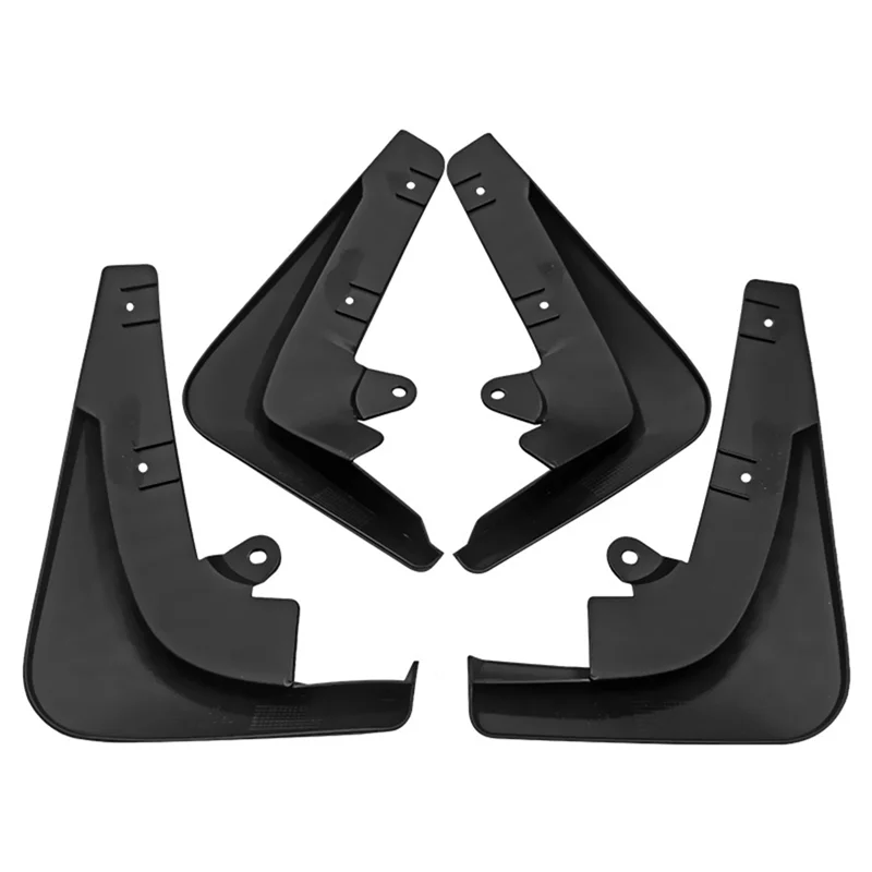 

R4-4PCS Car Mudguard Mud Flaps Splash Mud Guard Fender For Tesla MODEL X 2016-2021 Car Accessories