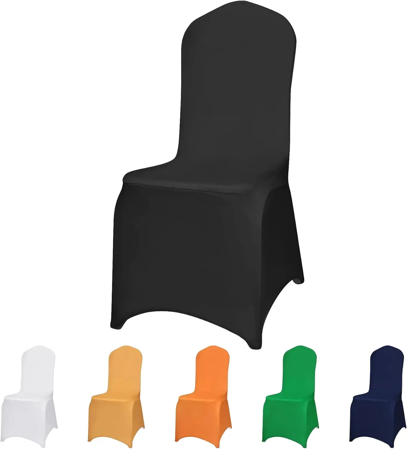 

Banquet Chair Covers - 30Pcs Upgraded Stretch Dining Chair Covers - Protector For Wedding Holidays Banquet Party Celebration