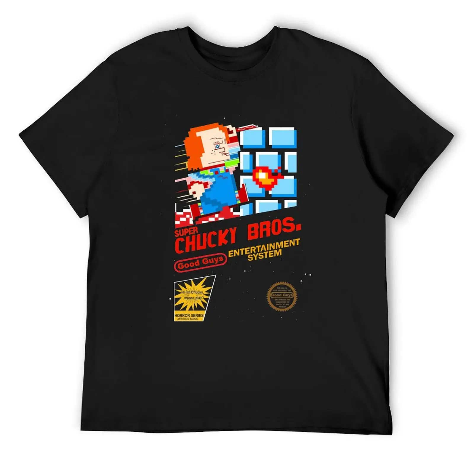 

Футболка Super Chucky 1, футболки с рисунком, летняя рубашка, футболки на заказ, одежда, мужские футболки для больших и высоких людей