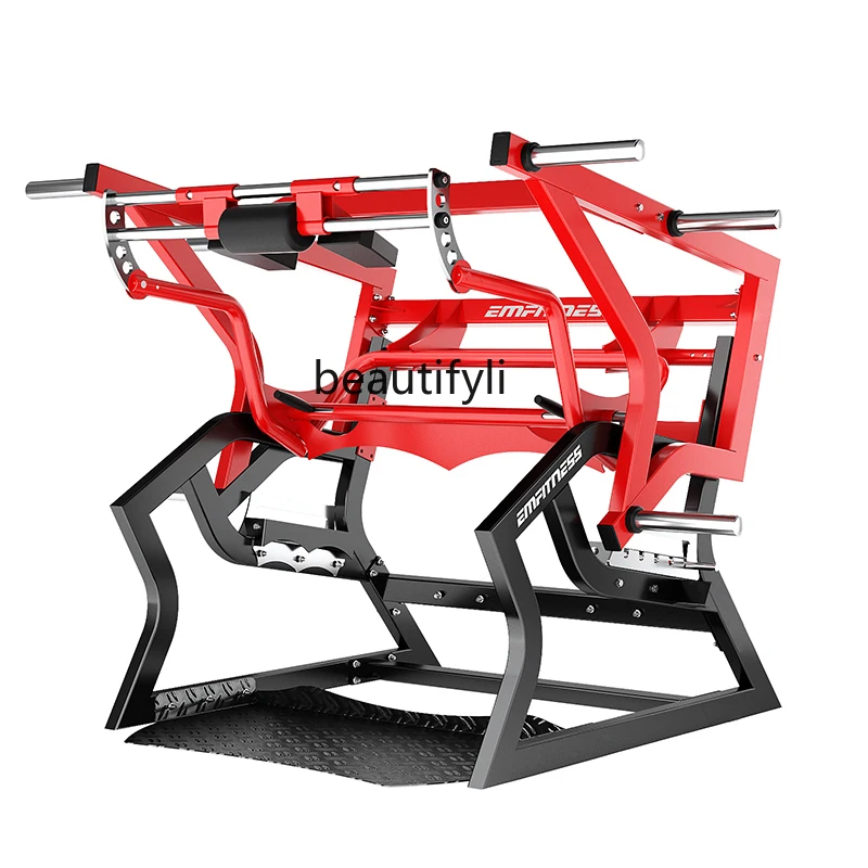 Entrenador de sentadillas de tiburón, máquina de sentadillas comercial, equipo de fuerza de cadera y pierna, hummer integral multifuncional, equipo de Fitness