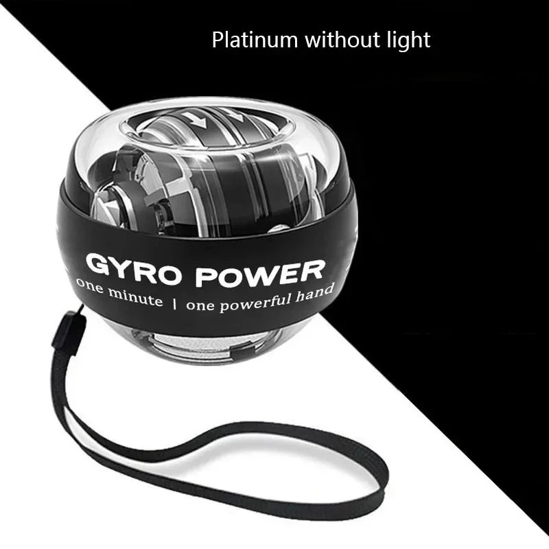 LED Gyroscopic Powerball Autostart Range Gyro Power Wrist Ball With Counter Arm Hand Muscle Force Trainer Fitness Equipment XJ