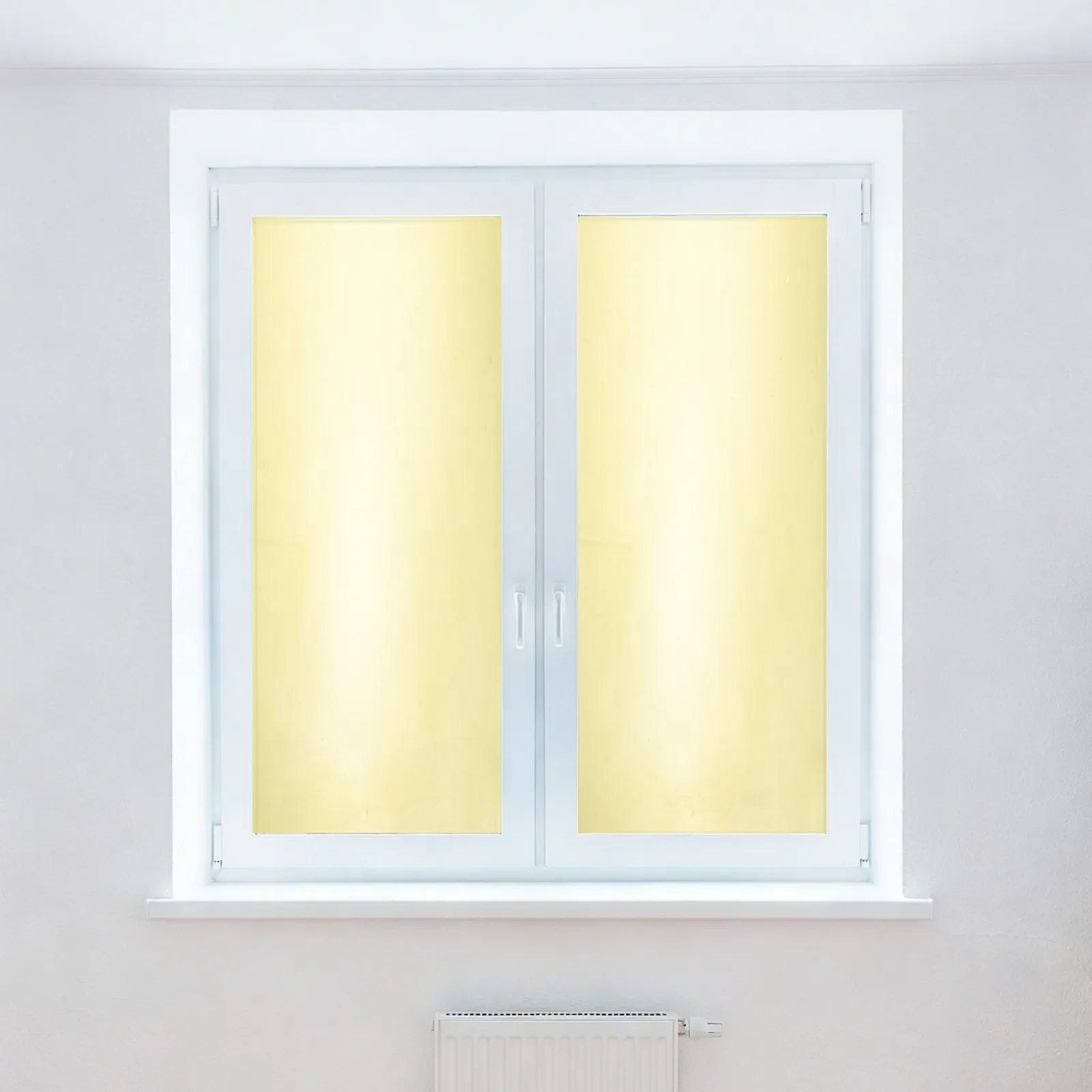 1 Roll Window Privacy Film Heat Insulation Decorative Glass Sticker Uv Protector Self Adhesive Two Way Tint Yellow 78.74x15.75 view 6