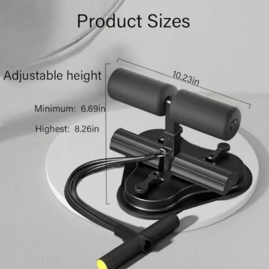جهاز مساعد للتدريب على Ab 2025 ترقية 3 أكواب شفط آلة الجلوس متعددة الوظائف قابلة للتعديل معدات تدريب Ab العمل