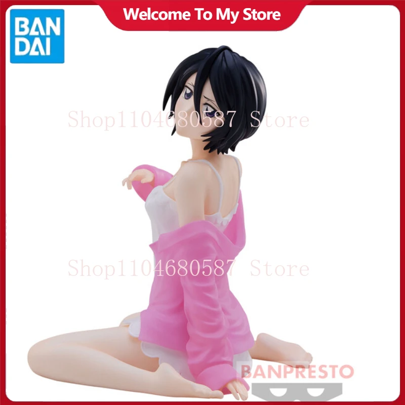 

In Stock Bandai BANPRESTO Relax Time BLEACH Kuchiki Rukia Figure Model Collection Hobby Toy Gift Anime Prize