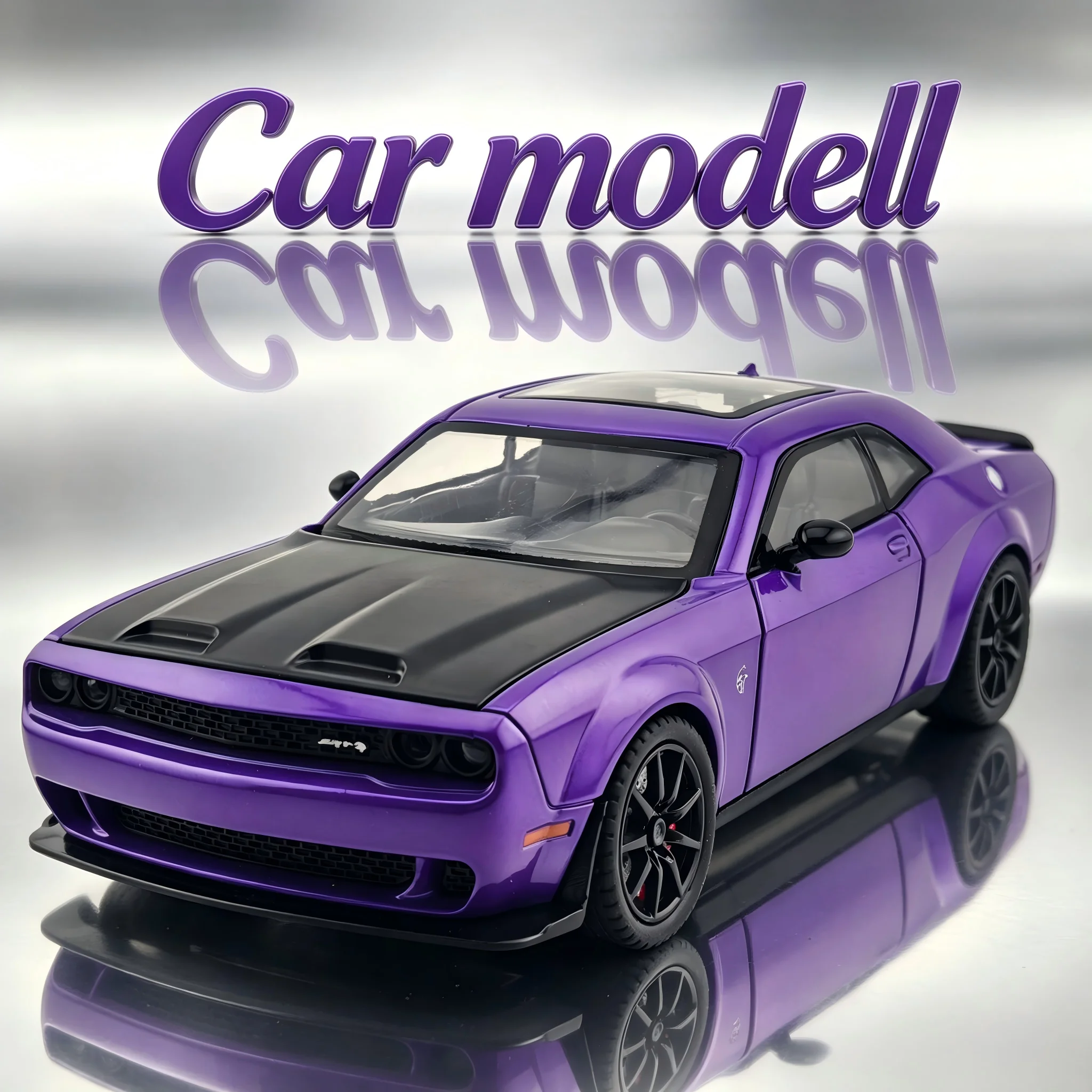 1/24 High-Grade Alloy Sports Car Model - Stylish Design, Exquisite Craftsmanship, Realistic Appearance Whether It's Home Decor or Not, It's Still a Part of the Home.