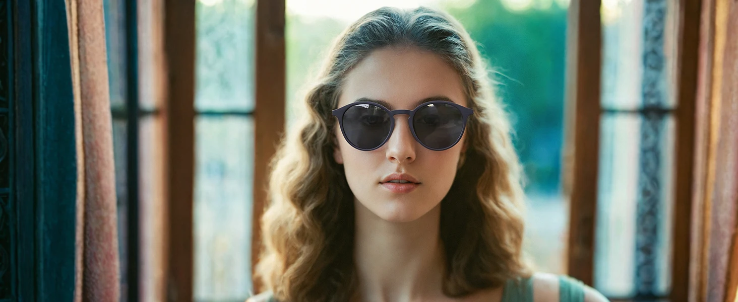 ZENOTTIC Retro polarisierte Sonnenbrille für Herren und Damen, Vintage-Stil, runder Rahmen, Gummibeine, Sonnenbrille, UV400-Schutzbrille – Detail 3