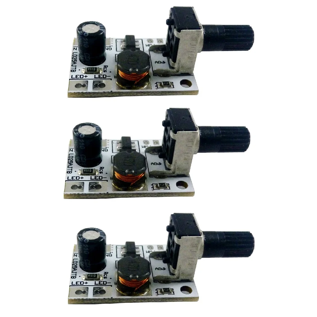 3PCS LD25AJTB 20W 6-25V Multifunction Handle Adjustment LED Driver PWM Controller DC-DC Step-down Constant Current Converter