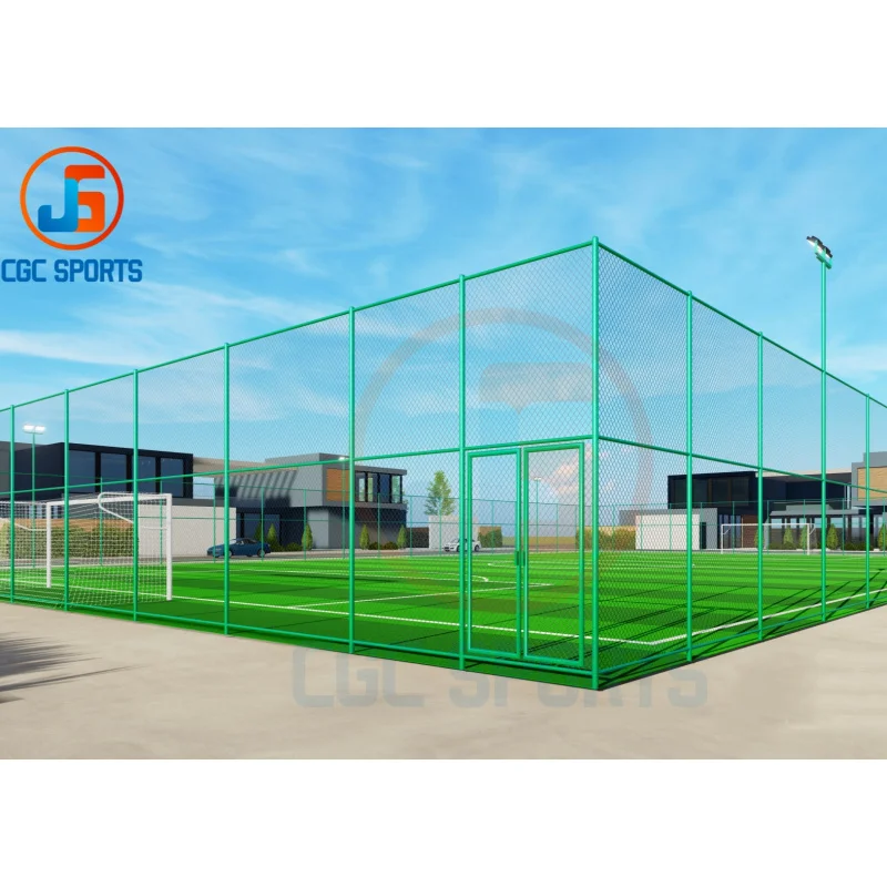 مخصص. سياج/قفص/شبكة معدات خارجية مخصصة مع ضوء LED للعشب الاصطناعي/العشب #3