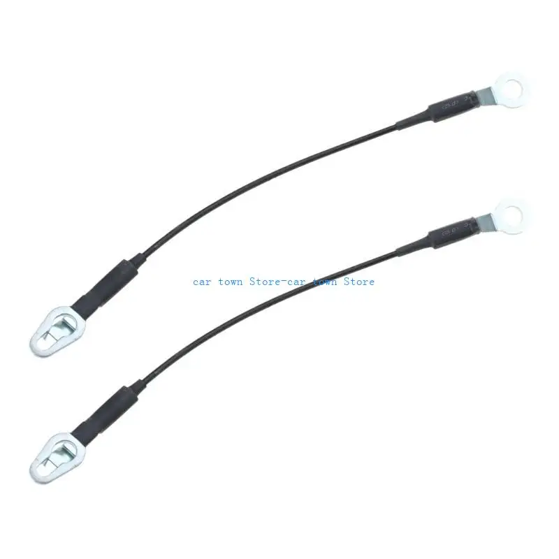 

RXJE Professional- Tailgate Cable Set Rear Left & Right Replaces Quality Steel Wire Made Easy Fixing fitting for Automotives-