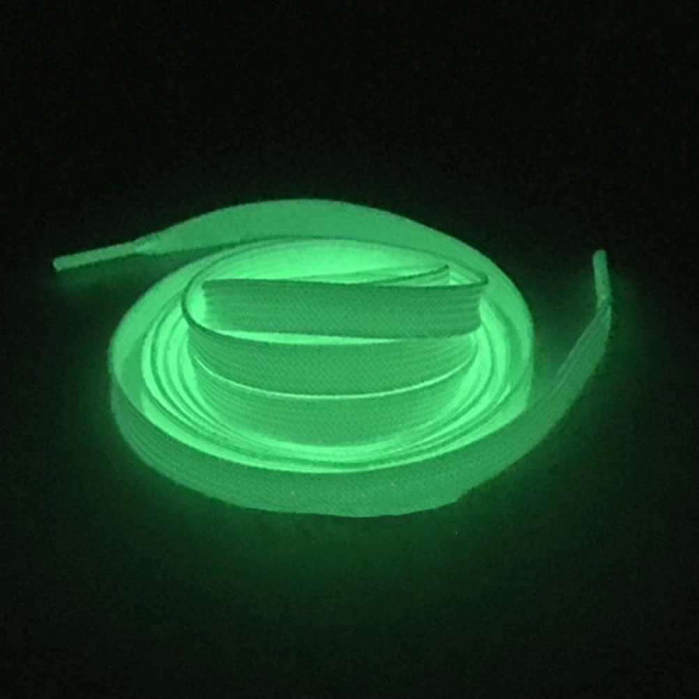 

Fluorescent Shoelaces Athletic Sports Shoes Replacement Glow in The Dark Pieces