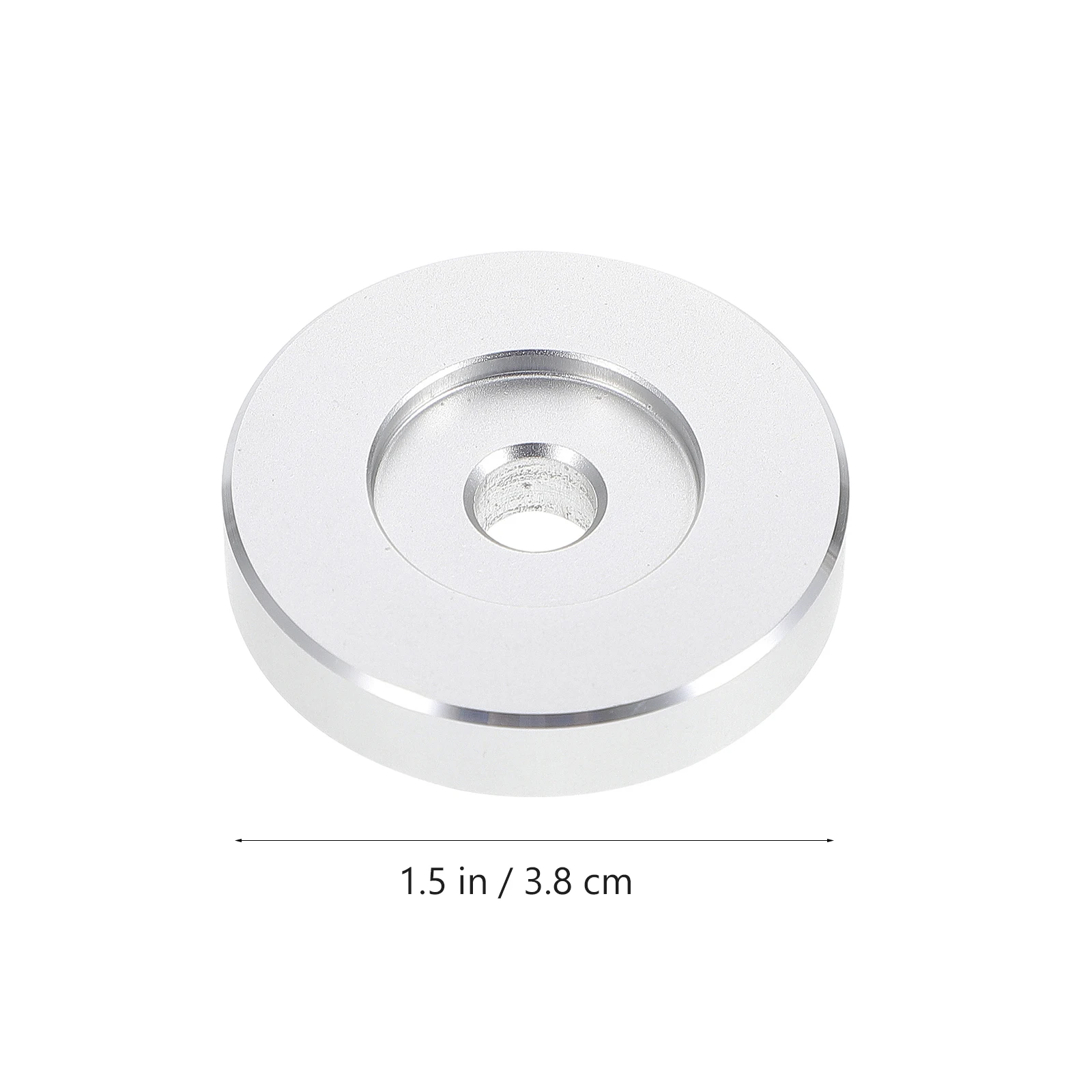 

Vinyl Adapter 7 Inch Aluminum 45 Turntable Adaptor For Record Player Ep Disc Metal Accessory Smooth Playback Turntable 45