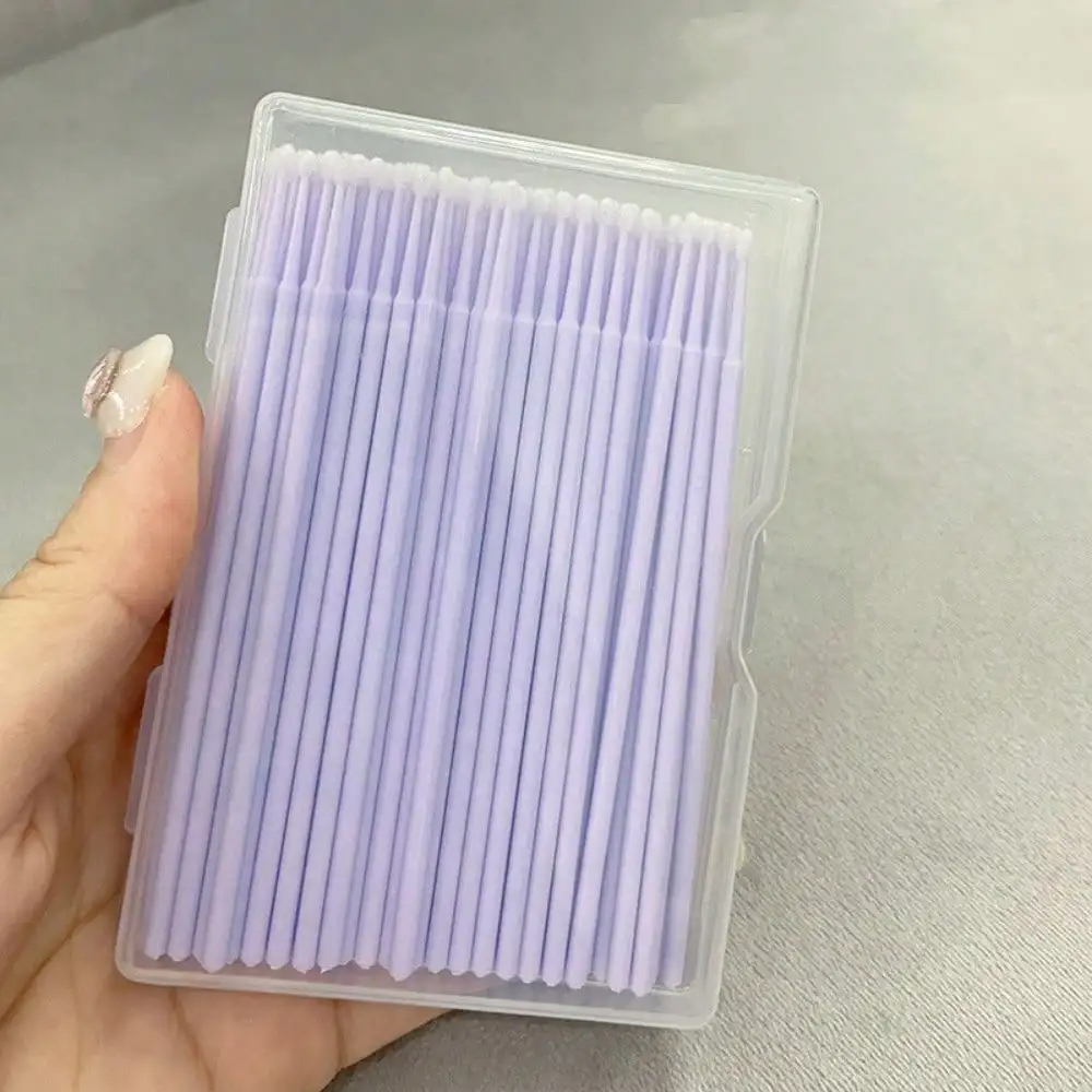 

Nano Cotton Swab To Change Eye Makeup Trimming Ultra-Fine Wipe Eyeliner Makeup Remover Cotton Swab Makeup Cotton Swab Eyelash Remover Cleaning Stick