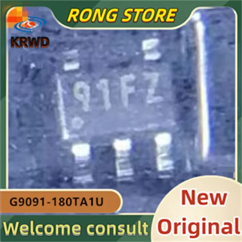 40PCS 91FZ 91F*  New and original G9091-180TA1U G9091 SOT23-5