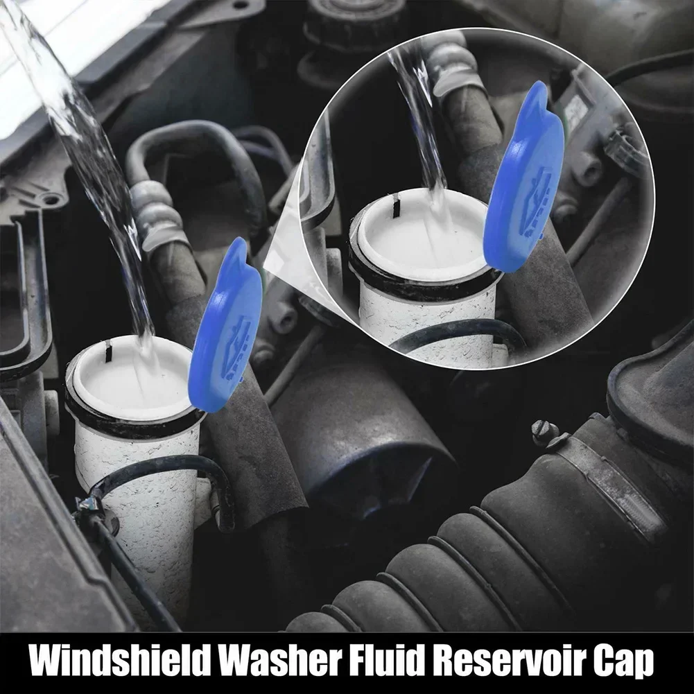 Windshield Washer Fluid Reservoir Cover 1488251 17632AD For Ford Fusion 2001-2008 For Fiesta MK6 2005-2008 Tank Bottle Cover