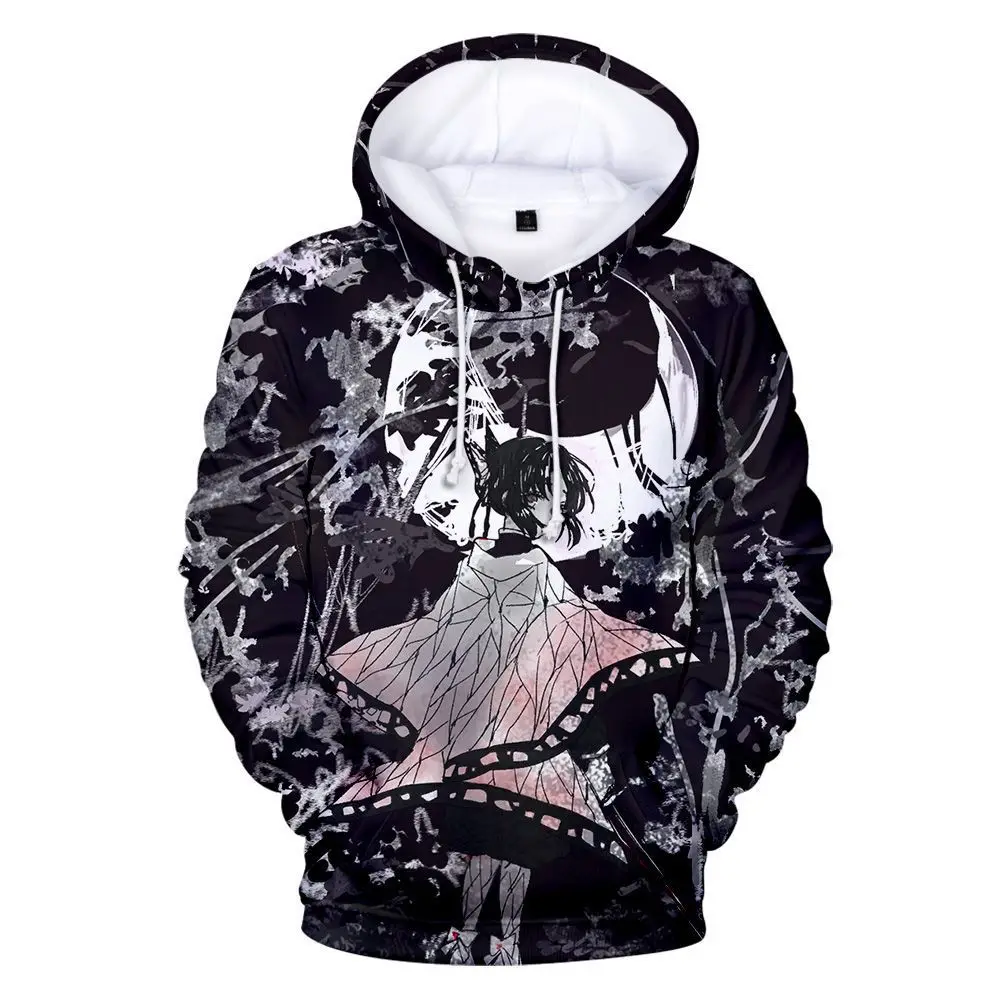 

Fashion Demon Slayer Hoodies Streetwear Demon Slayer pullover Sweatshirt New Men/Women Autumn Winter Hip Hop Hoodie Pullover