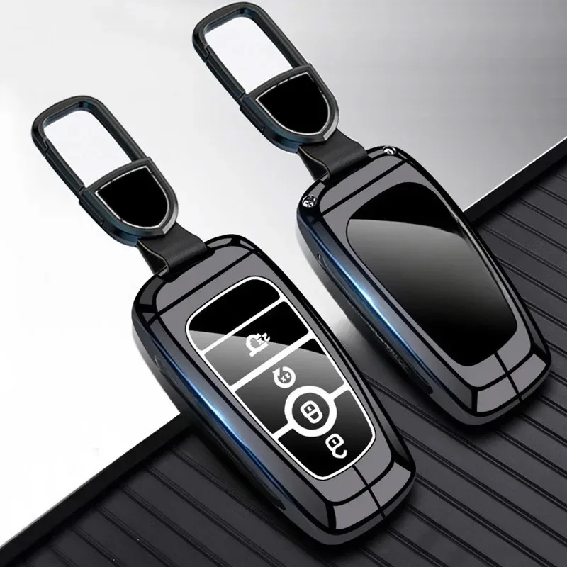 Premium Key Case for Ford Mustang Mach-E GT / Shelby / Bronco – Luxury Protection & Style Keybag Keychain