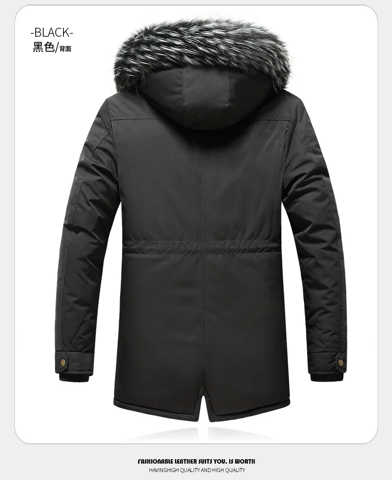Camouflage Jacket Winter Hooded Velvet Thick Windproof Coat Men Warm Male's Medium-long Parkas New Mens Camo Parka Coat