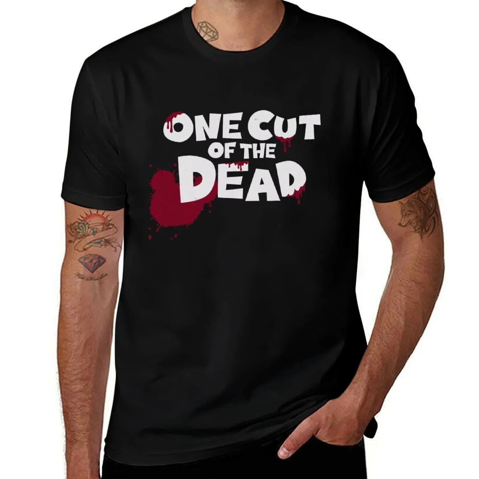 

One Cut Of The Dead T-Shirt man graphic t shirt t shirts for man cotton soft T-Shirt
