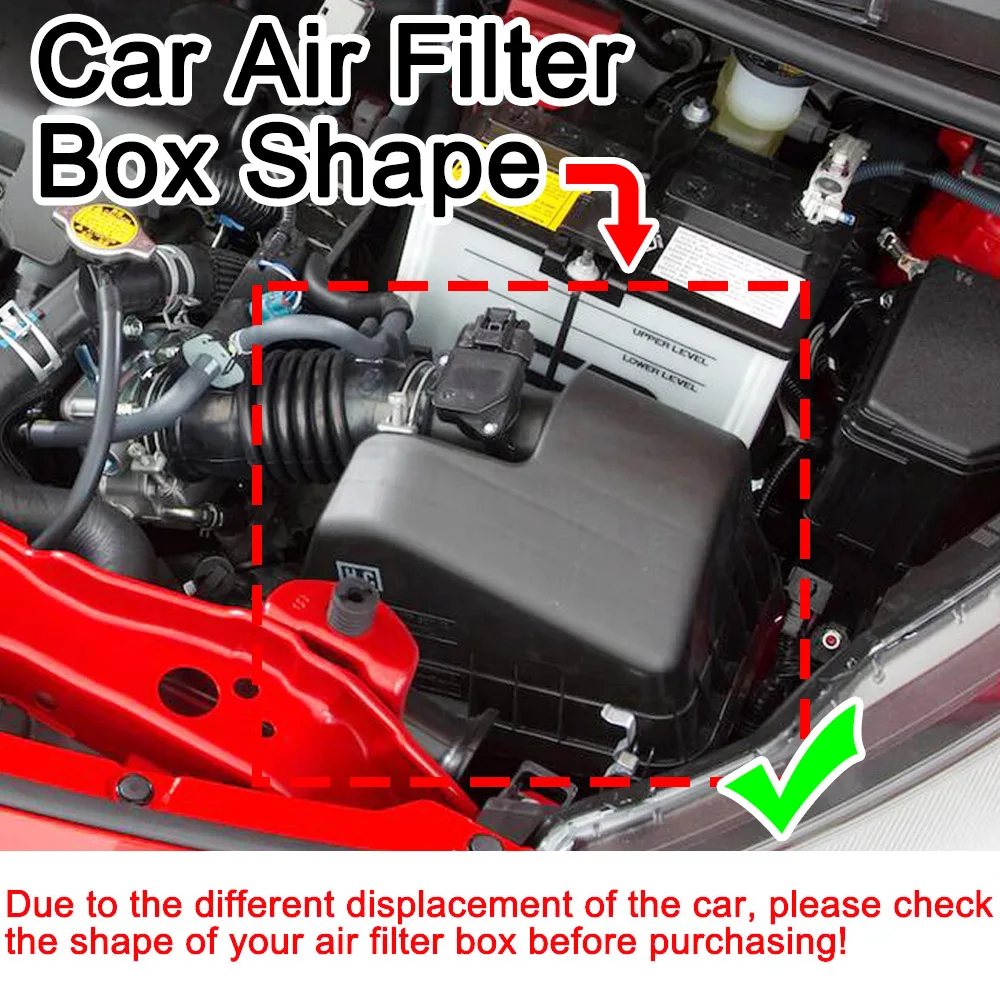 Car Air Filter For Toyota Yaris Echo Vitz XP10 1999 2000 2001 2002 2003 2004 2005 1.3L 1.5L 17801-21050 17801-0T020