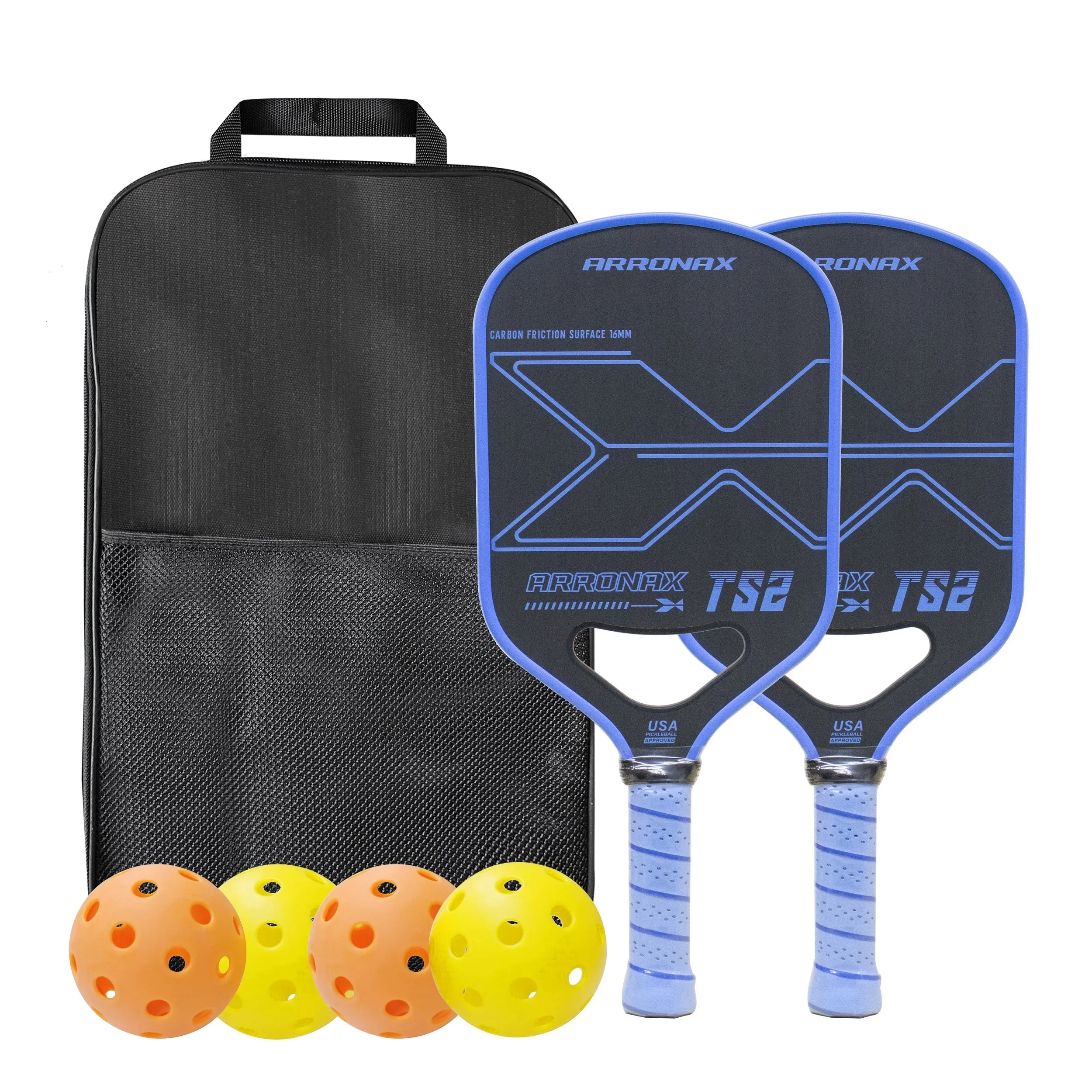 Arronax-Pickleball Paddles Rackets, Thermoformed Carbon Fiber Face, Custom Pickleball Paddle, Gift for Kids and Adults