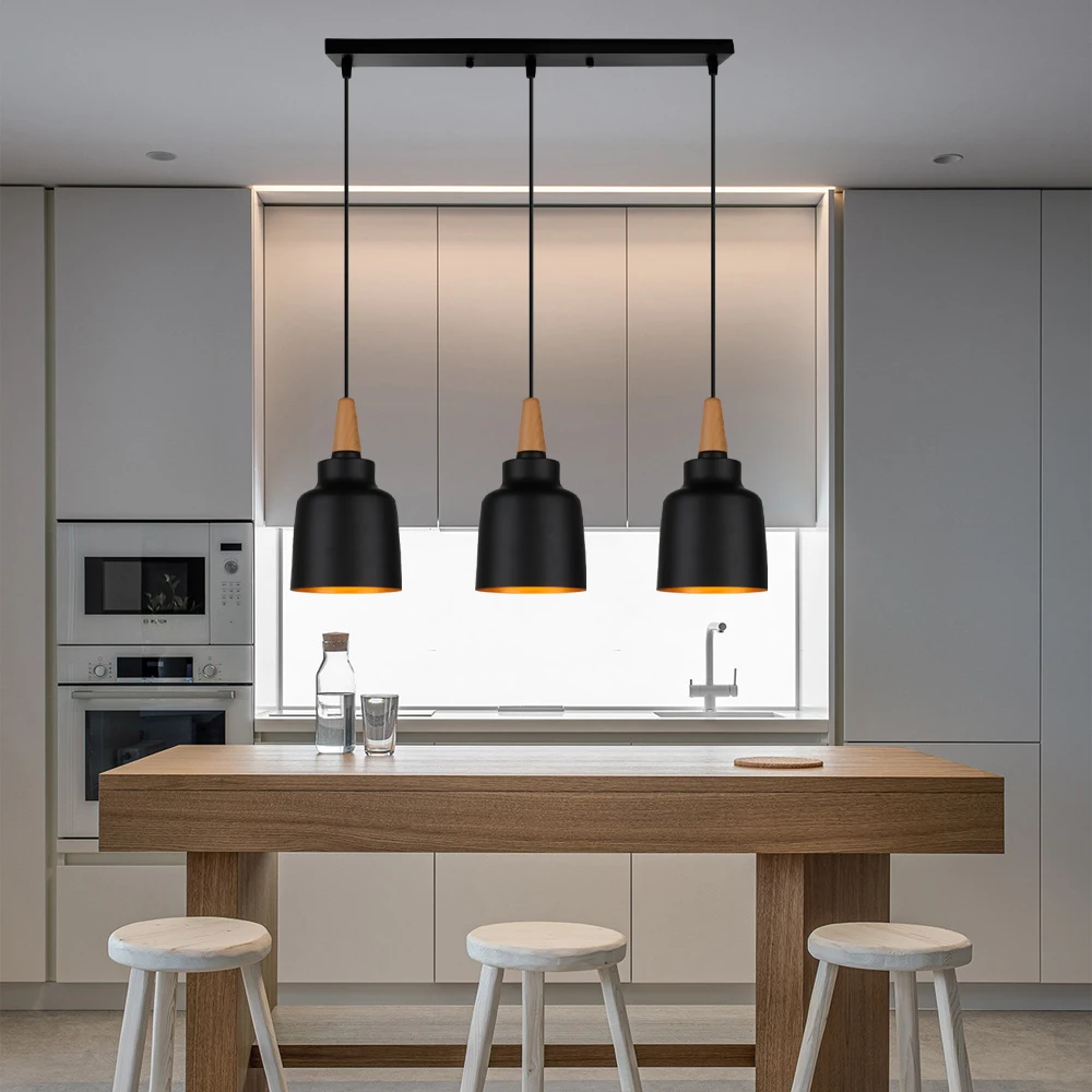 Vintage Pendant Light Retro Loft Pendant Lamp Retro Hanging Lamp Lampshade for Kitchen Dining Living Room Bedroom Home Lighting