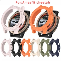 TPU Case Cover  For Amazfit cheetah pro Hollow Cover Soft Silicone Bumper Protector Shell Bumper Protective For Amazfit cheetah