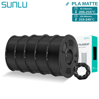 SUNLU PLAmatte 1.75mm 3D Filament 1KG - High Speed, Low Warping, 20+ Colors | 0.02mm Precision & Eco Material